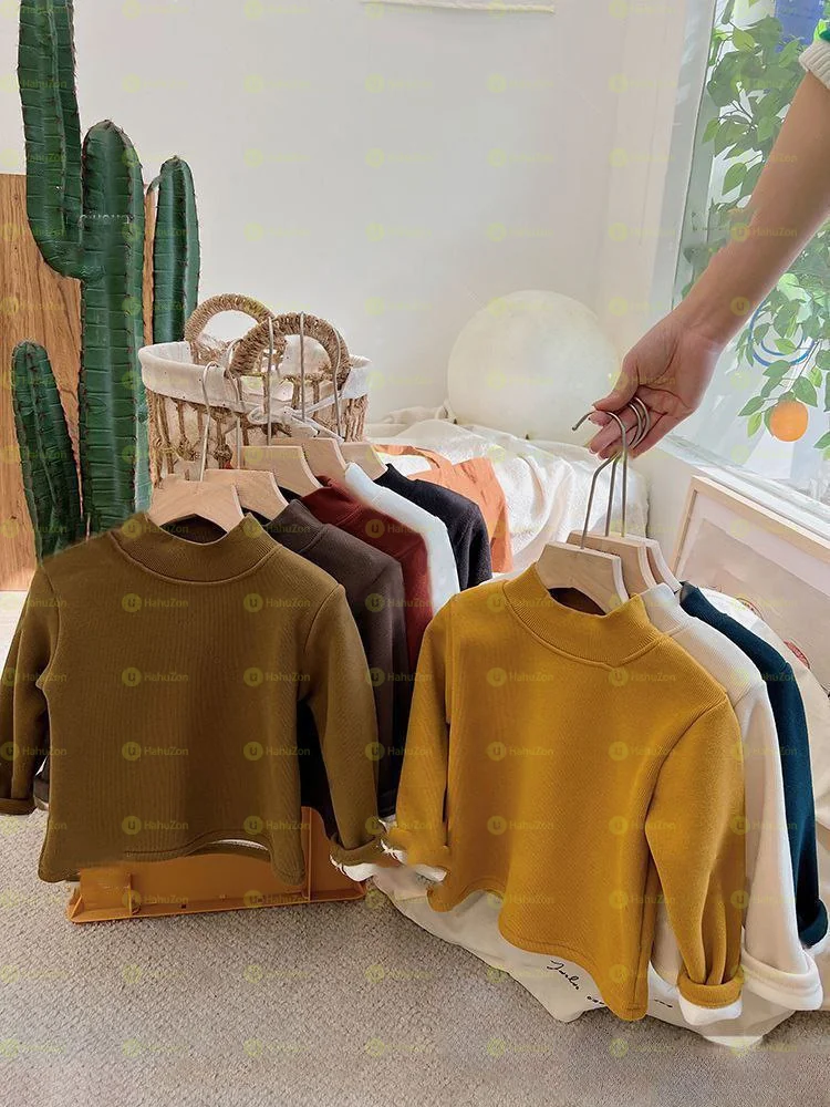 Unisex Velvet Plus Turtleneck Sweater