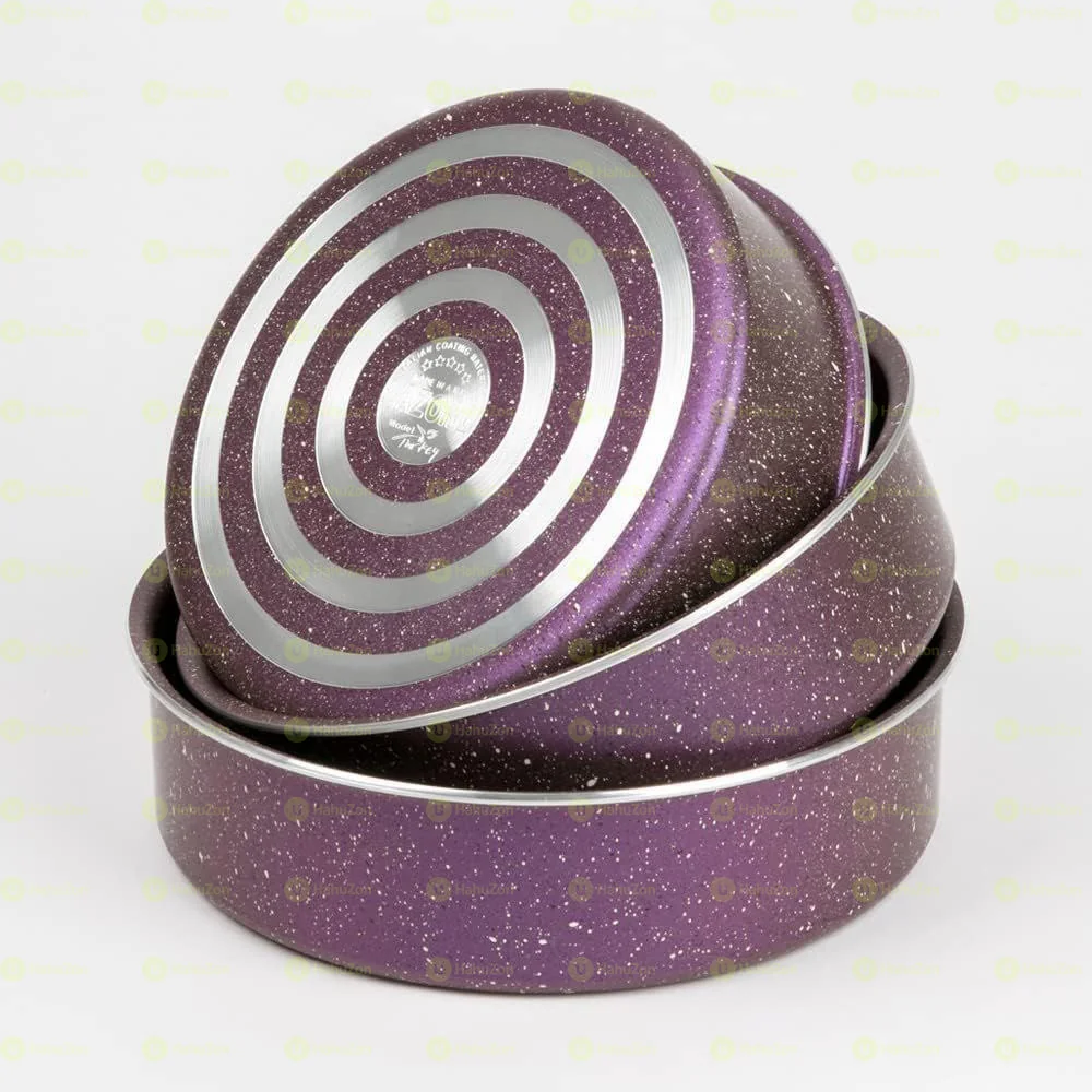 3PC Granite Non-Stick Oven Tray