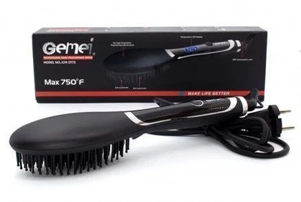 Pro Gemei Professional Hair Straightner Brush