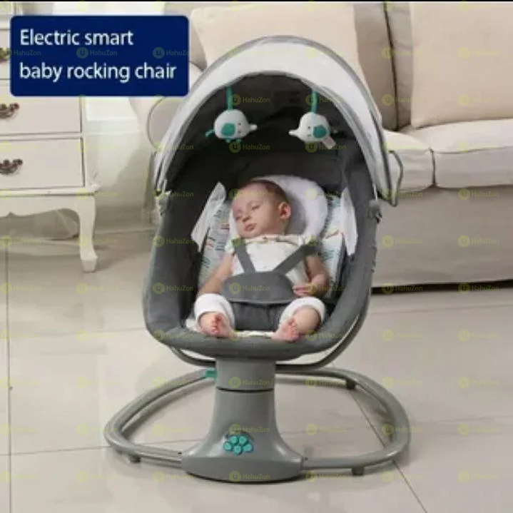 የህፃናት ማስቀመጫ፣ማስተኛ እና ዥዋዥዌ አልጋ በአንድ ላይ