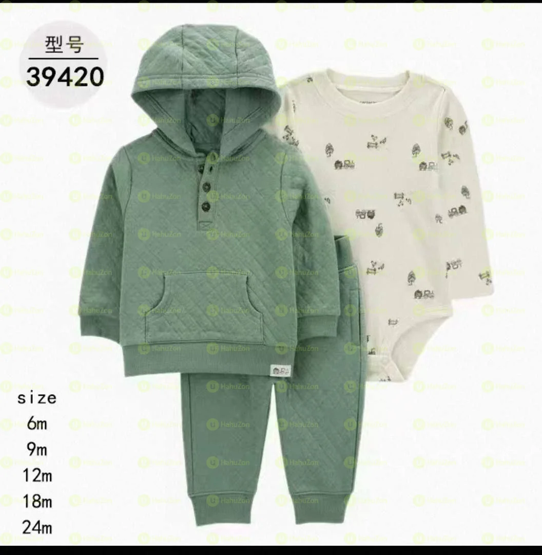 3Pcs Baby Kids Outfit