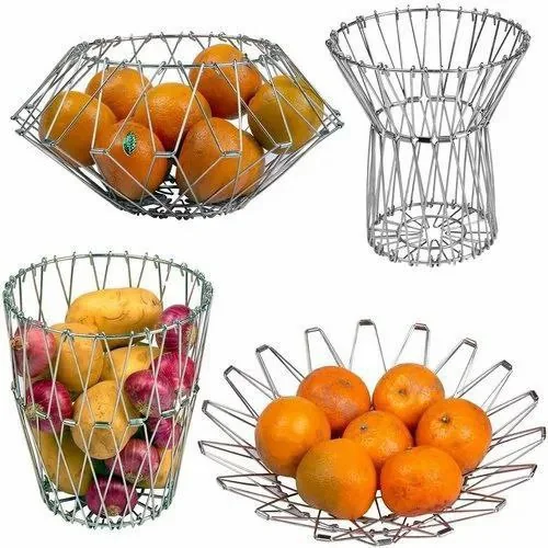 Multipurpose Folding Fruit And Vegetables Basket