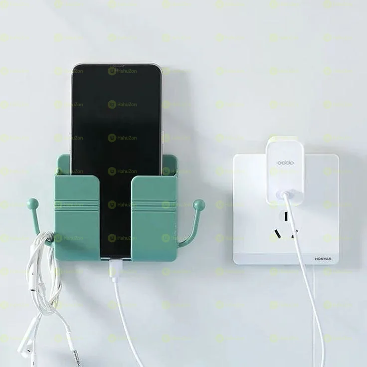 Wall Mounted Phone Holder Charging Stand