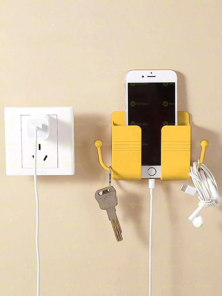 Wall Mounted Phone Holder Charging Stand
