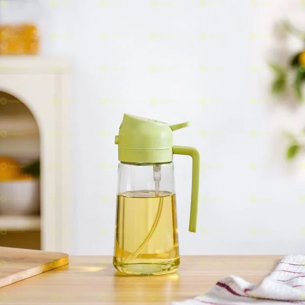 Sprayable and Pourable Oil Bottle
