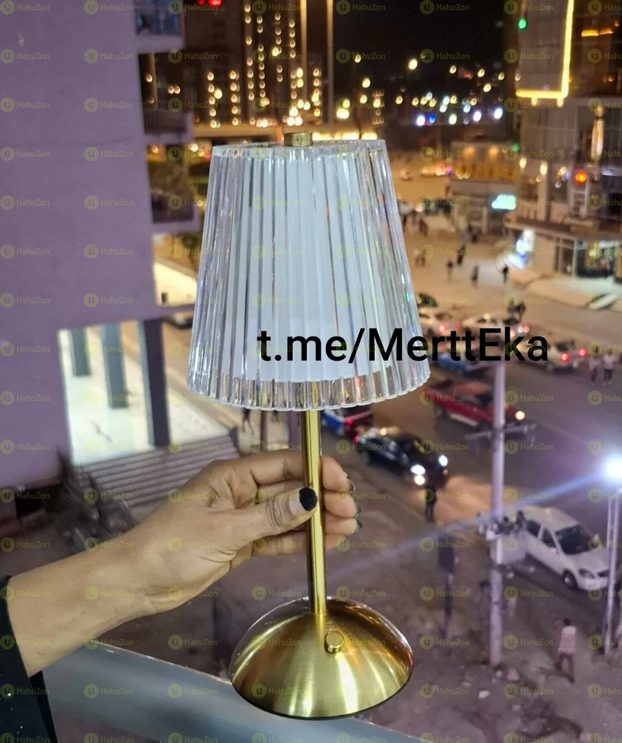 Rechargeable Crystal Table Lamp