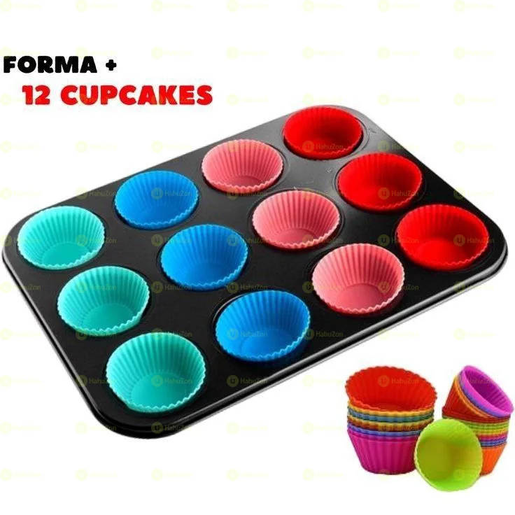 12 Muffin Cup Cake Pan