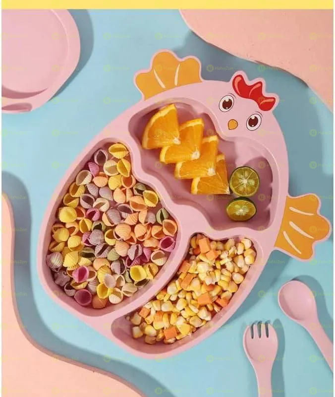 ደረቅ ሰሀን የልጆች መመገቢያ