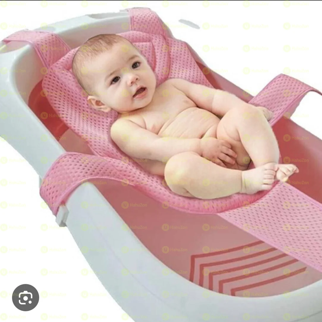 Folding Baby Bath + Bath Net
