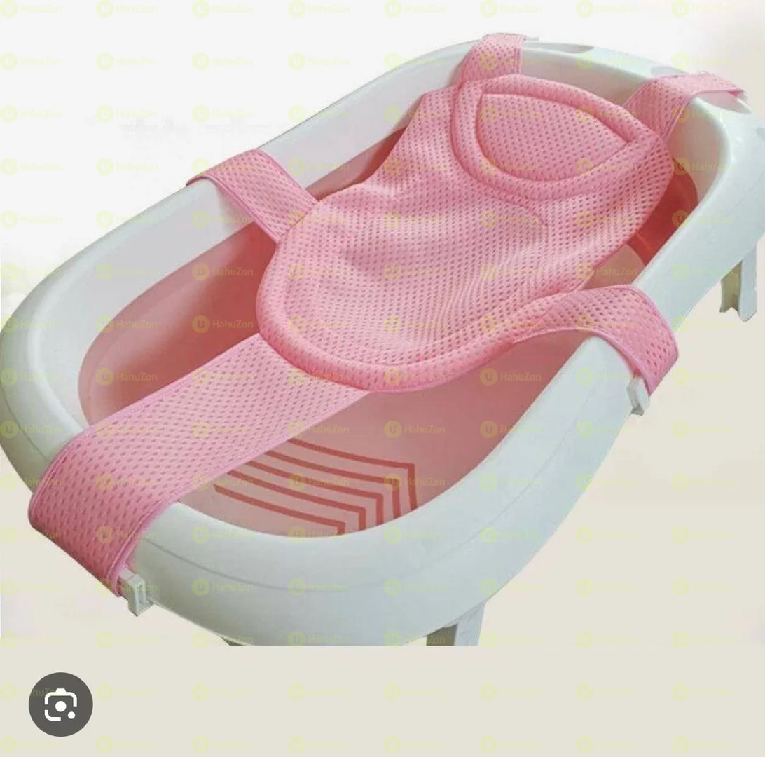 Folding Baby Bath + Bath Net