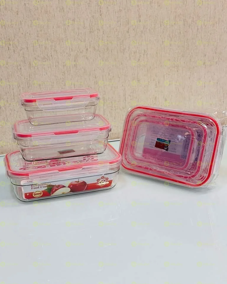 3 Piece Food Storage Containers