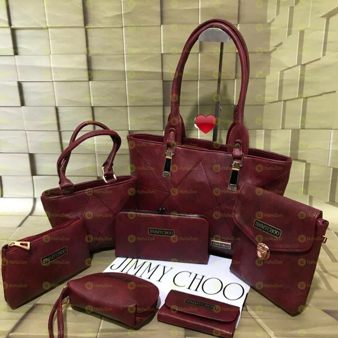 Jimmy Choo 7Pcs Women's Hand Bag