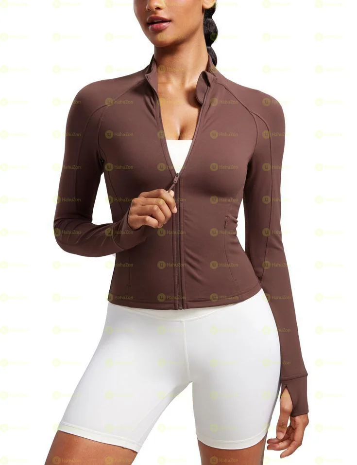 Brown Gym Jackets