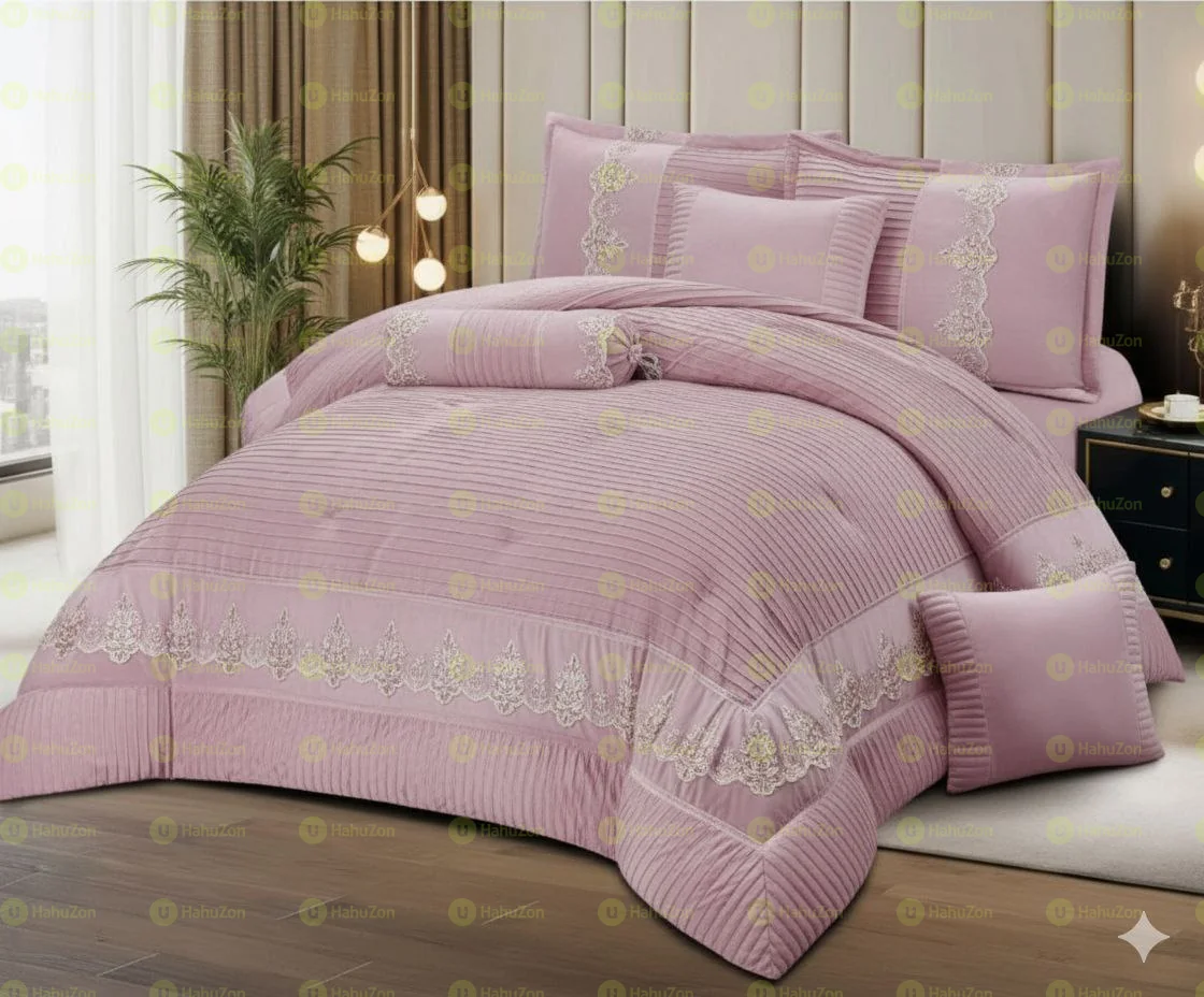 7 Pcs Comforter Set
