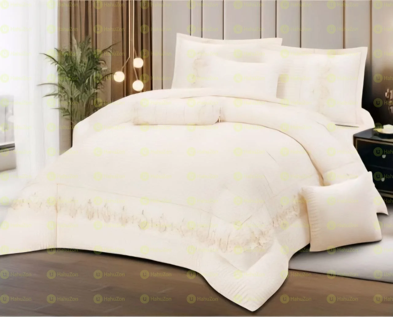 7 Pcs Comforter Set