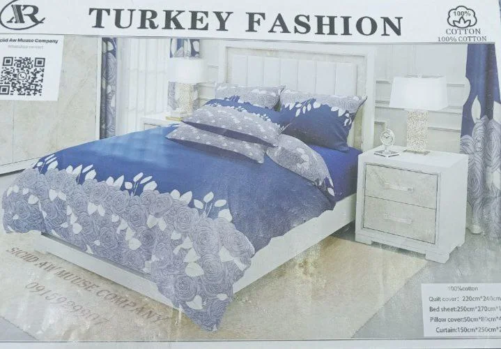 8 Pcs Duvet Cover Set