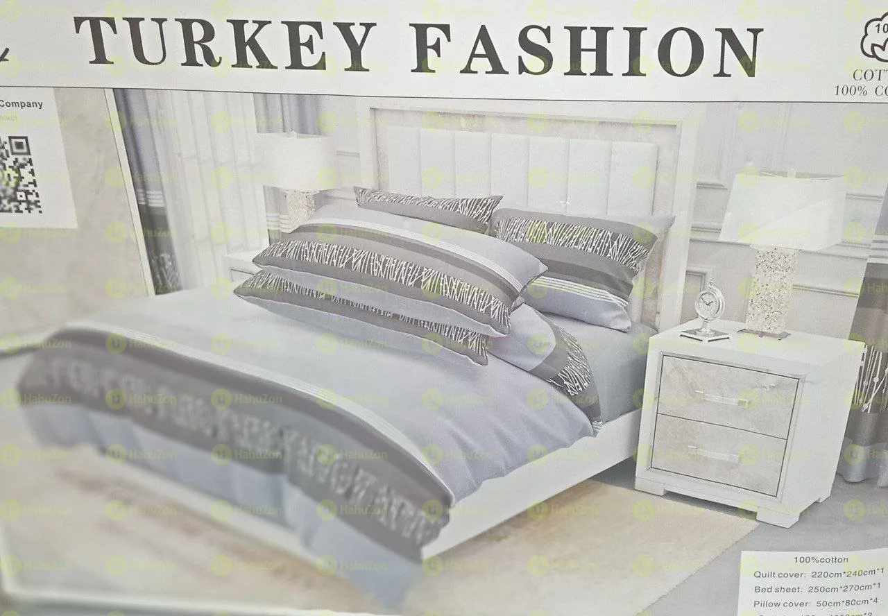 8 Pcs Duvet Cover Set