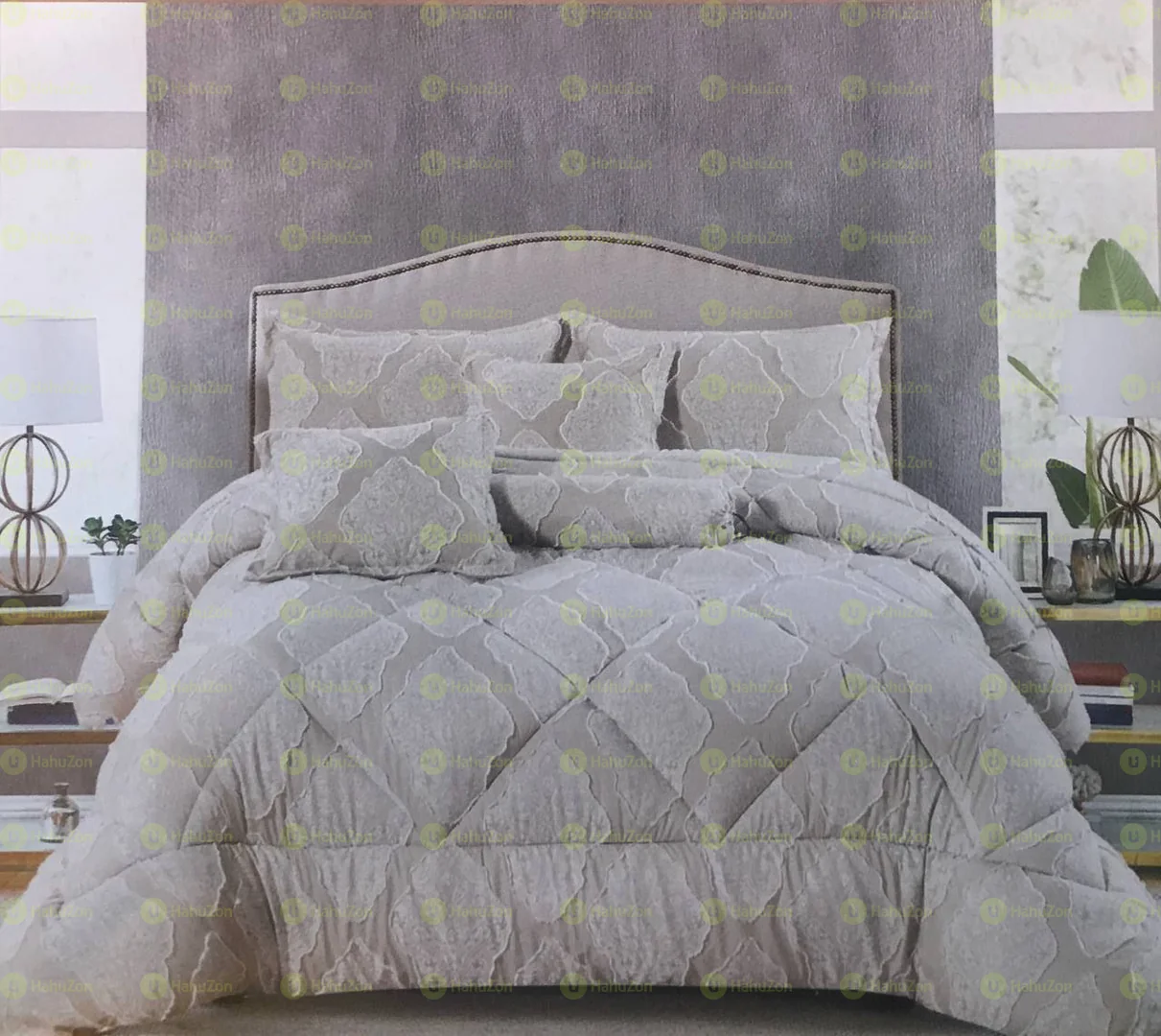 7 Pcs Comforter Set