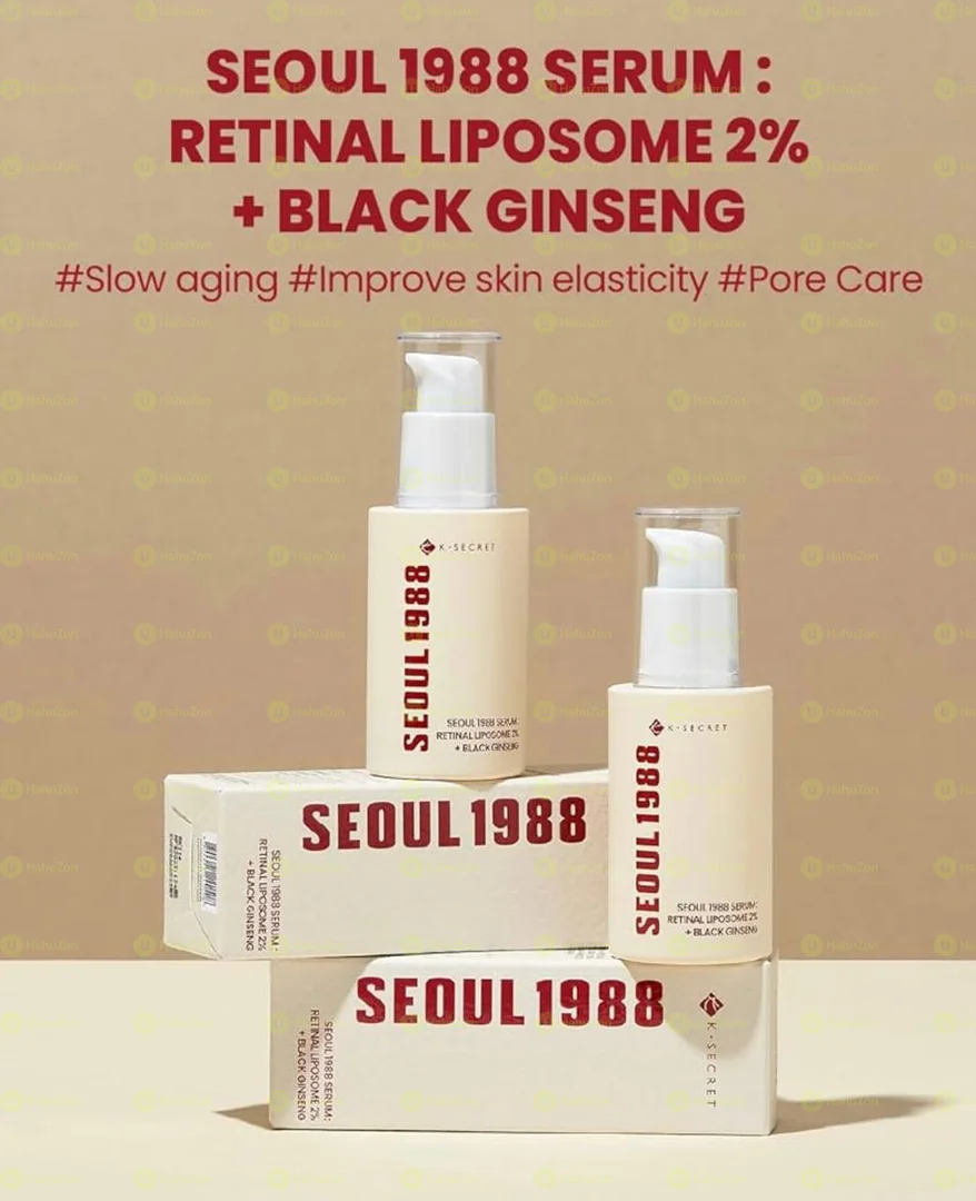 SEOUL 1988 Serum Retinal Liposome 2% + Black Gingeng, 3
