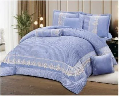 7 Pcs Comforter Set