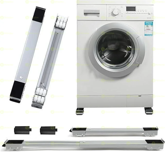 Adjustable Moving Roller Wheels Stand With Brake