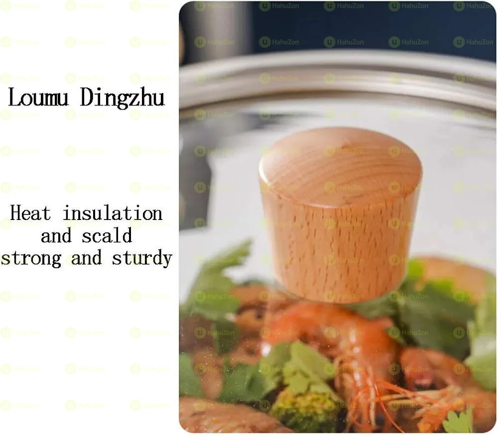 ከፍተኛ ሙቀት ከሚቋቋም ብርጭቆ የተሰራ ድስት