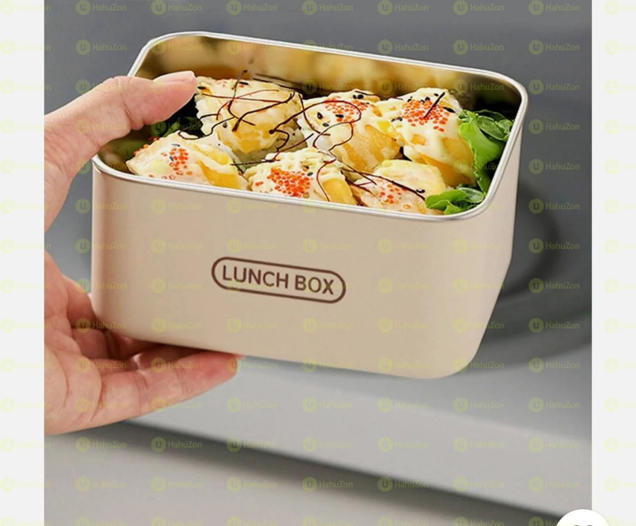 Student With Lunch Box Set