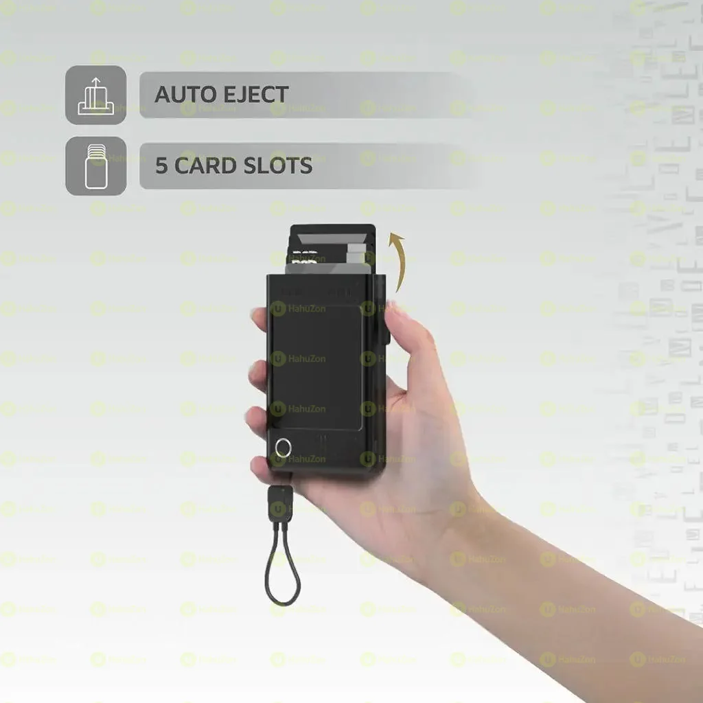 3-in-1 Smart Cardholder Power Bank