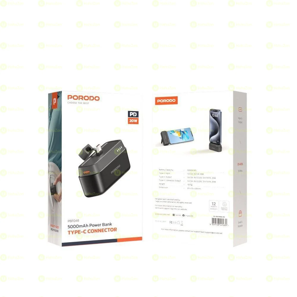 Porodo Mini Portable Power Bank