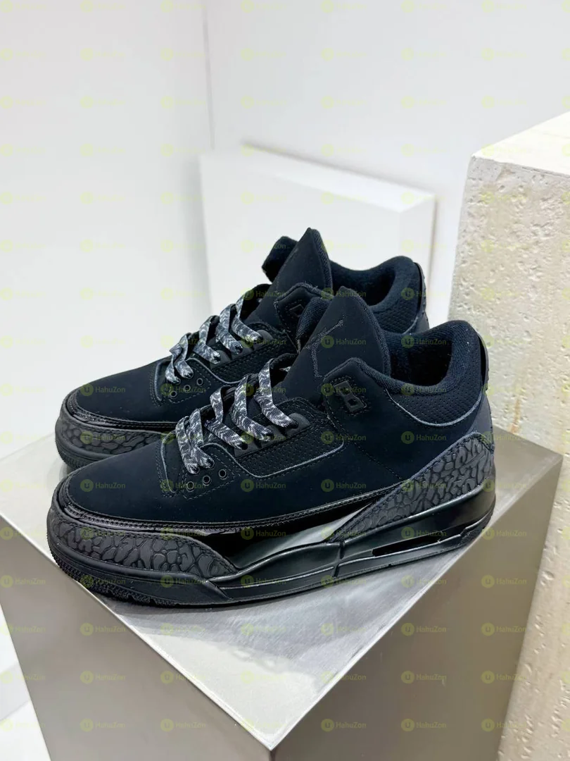Air Jordan 3 Black Cat Men's Shoes