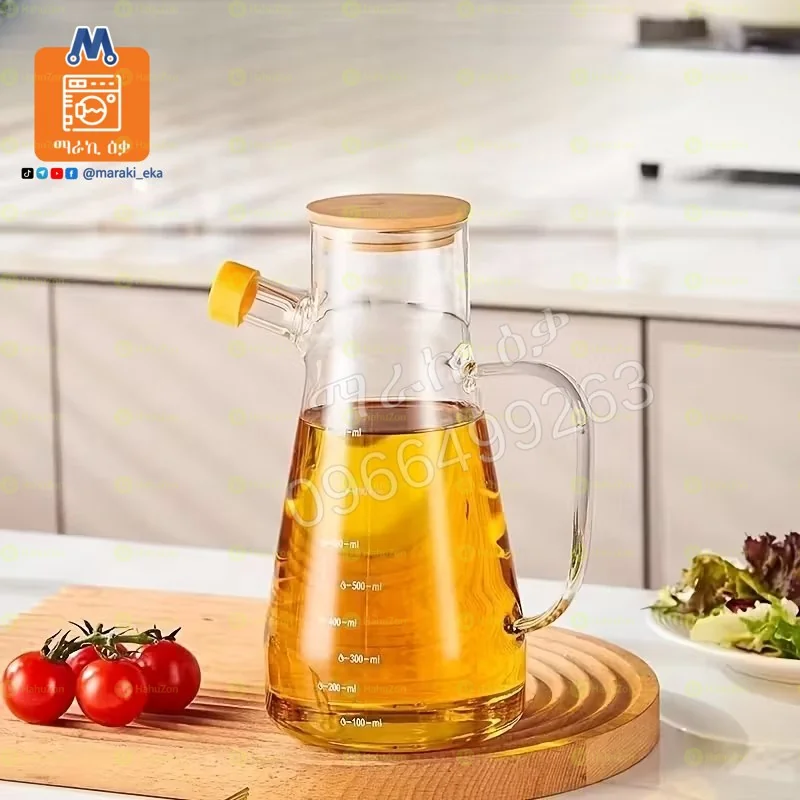 የዘይት መቀነሻ ጠርሙስ