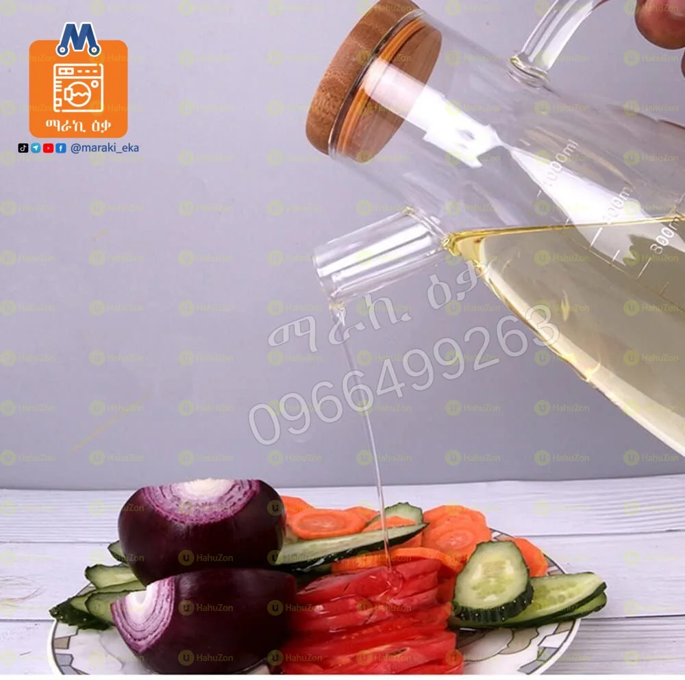 የዘይት መቀነሻ ጠርሙስ