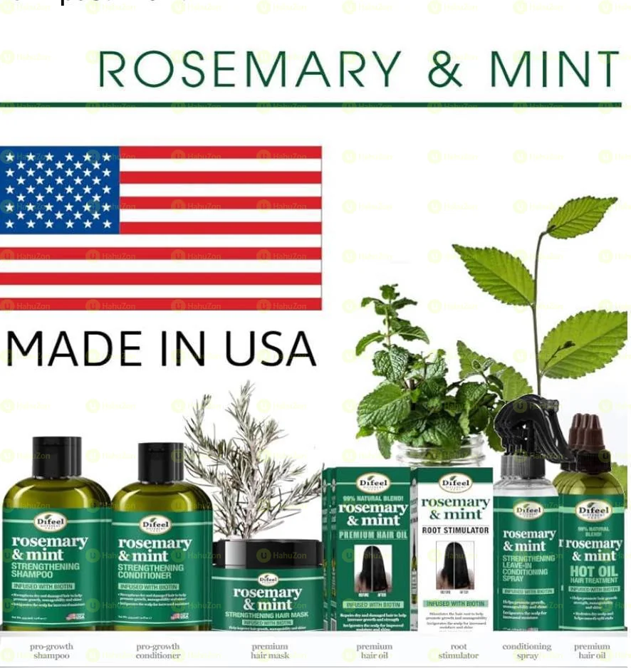 Difeel Rosemary and Mint Premium Hair Oil