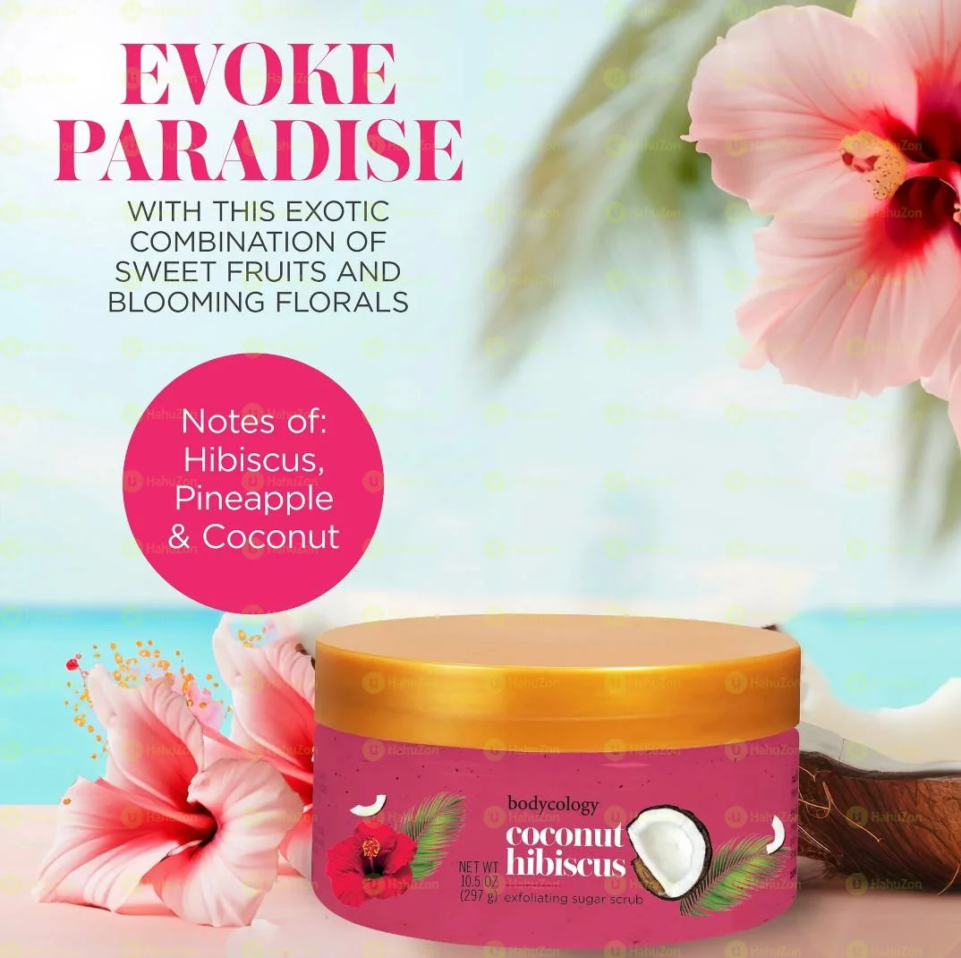 Bodycology Exfoliating Body Scrub Coconut Hibiscus