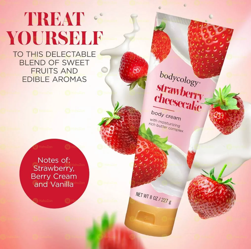 Bodycology Body Cream Strawberry Cheesecake