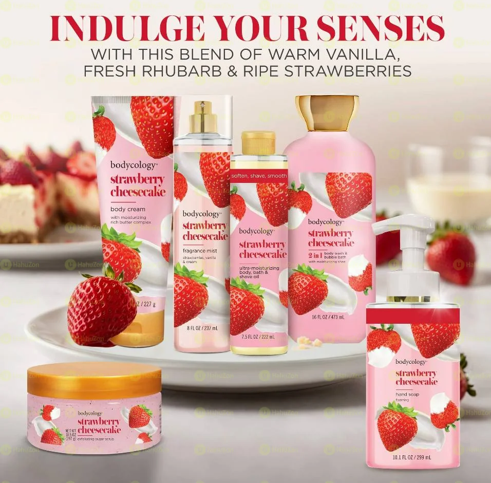 Bodycology Fragrance Body Mist Strawberry Cheesecake