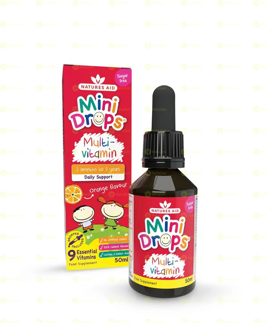 Nature's Aid Multi Vitamin Drops Orange 50ml