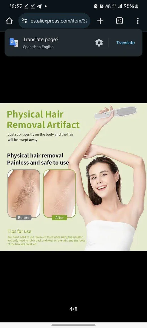 2 In1 Electric Foot Grinder & Hair Remover