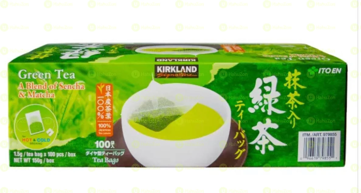 Kirkland Signature Green Tea Bags 100 Counts