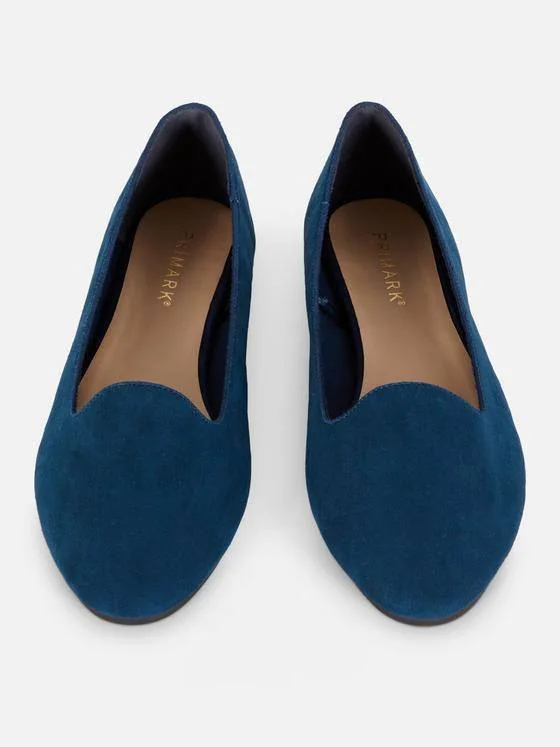 Primark Faux Suede Ballerina Women's Shoes
