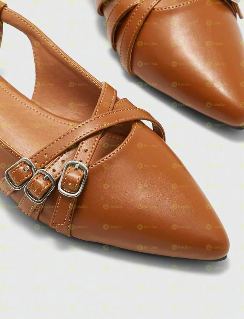 Pointy Toe Sling Back Women's Flat
