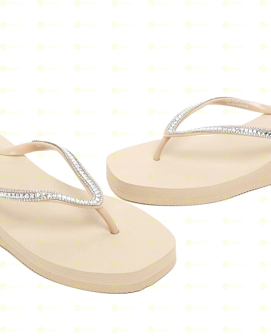 R&B Embellished Platform Sandals