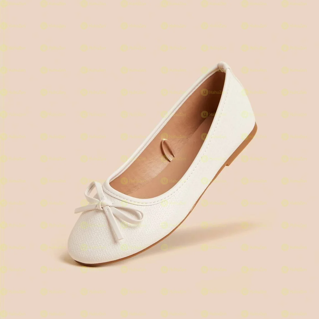 Max Bow Detail Ballerina Women's Shoes
