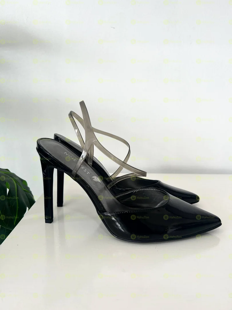 Nine West Foe Clear Back Pump Heels