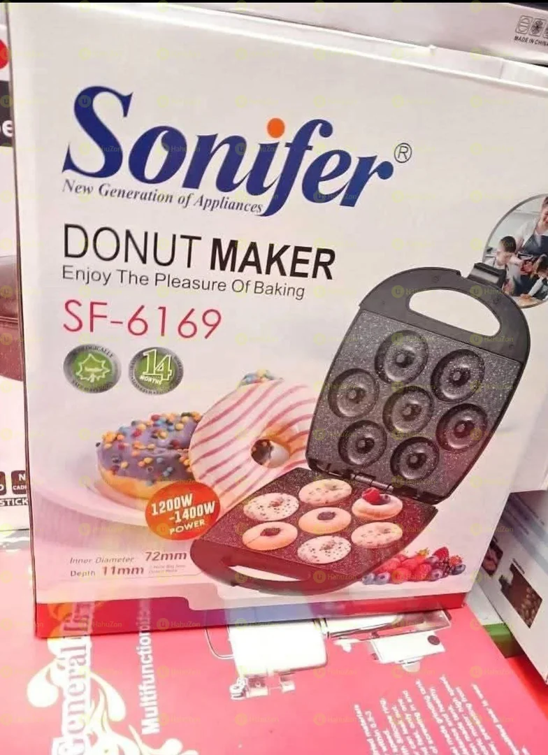 ሚኒ ዶናት መጋገሪያ