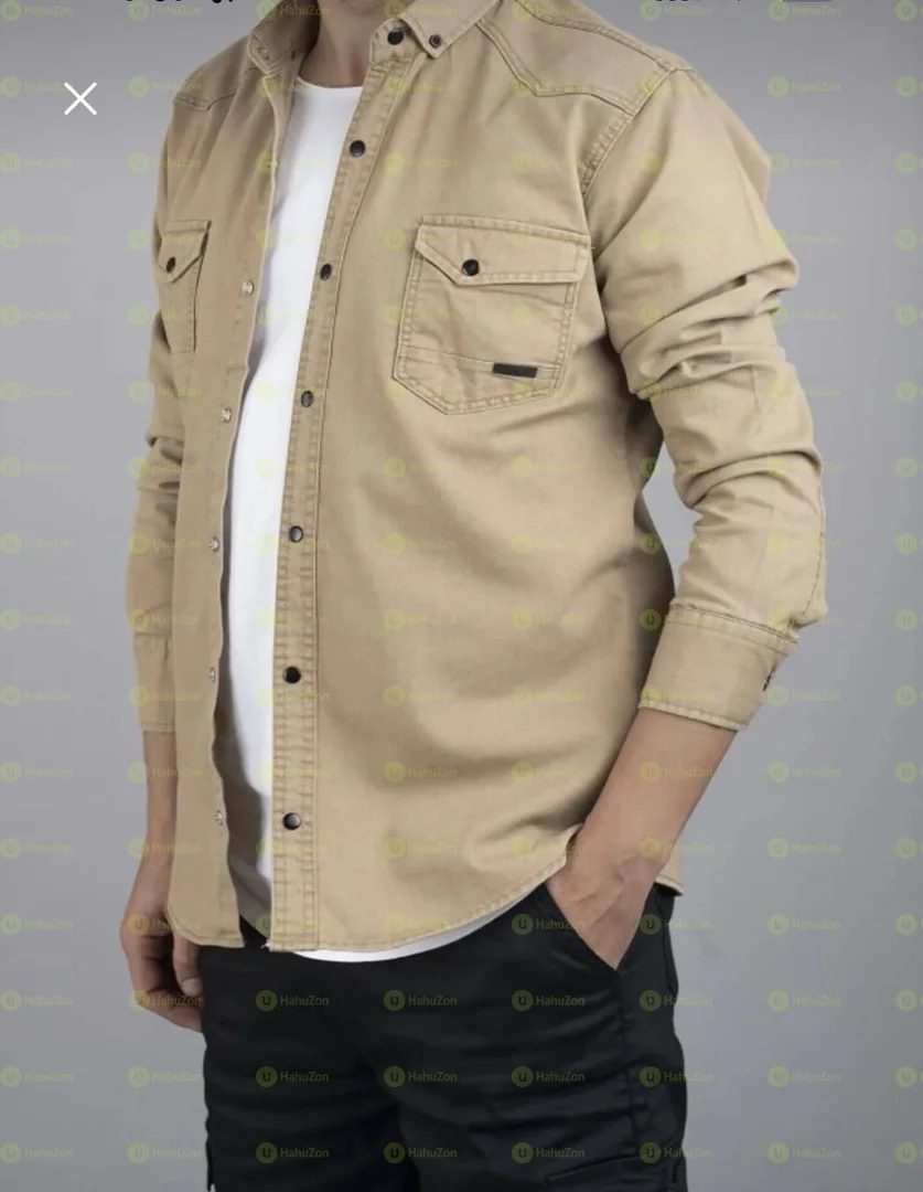 Kaki Shirt For Men's