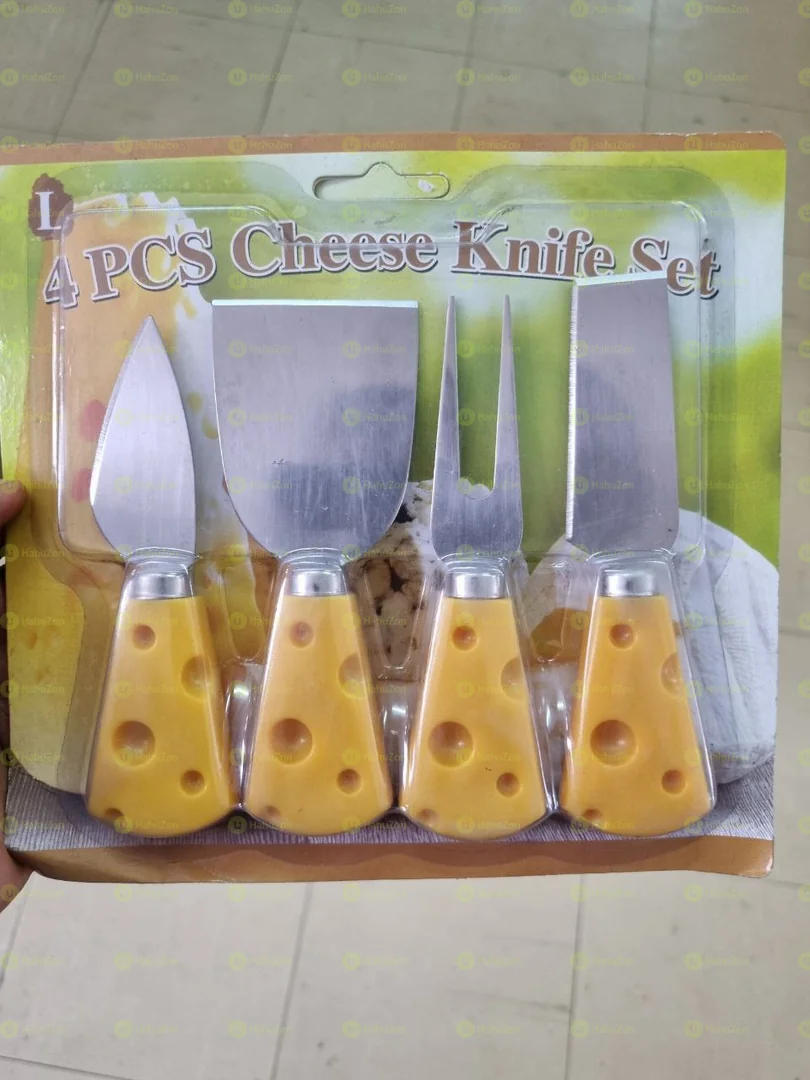 4-Pcs Cheese Knife Set