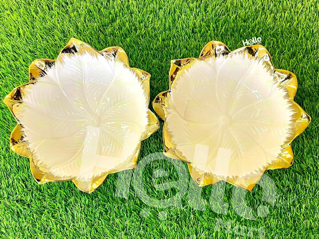 ከንፁህ ሸክላ የተሰሩ ማቅረቢያዎች