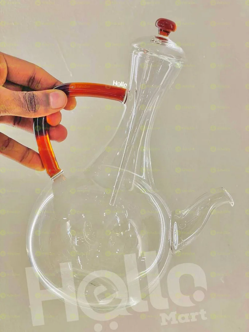 ከፍተኛ ሙቀትን የሚችል የሚጣድ መስታወት ጀበና