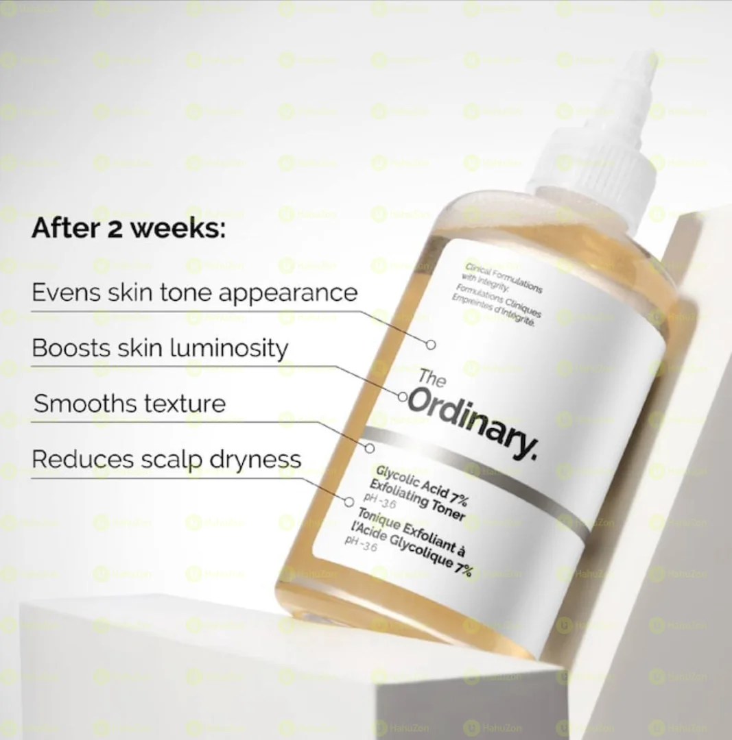 The Ordinary Glycolic Acid 7% Facial Exfoliating Toner 240 ml